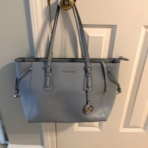 Michael Kors Tote Pale Blue large to medium.